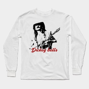 Dickey betts art Long Sleeve T-Shirt